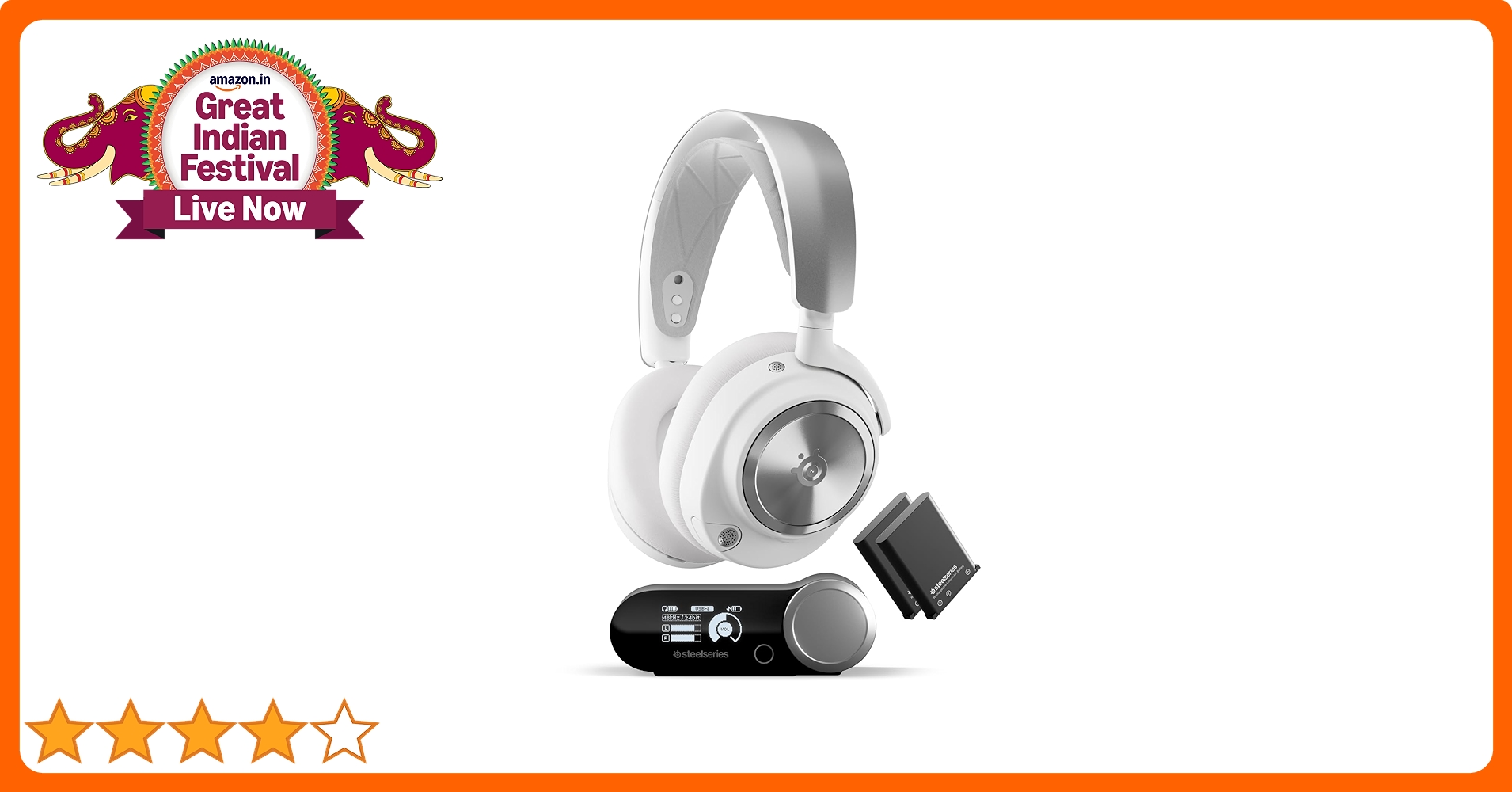 SteelSeries Arctis Nova Pro Wireless Multi-System Gaming